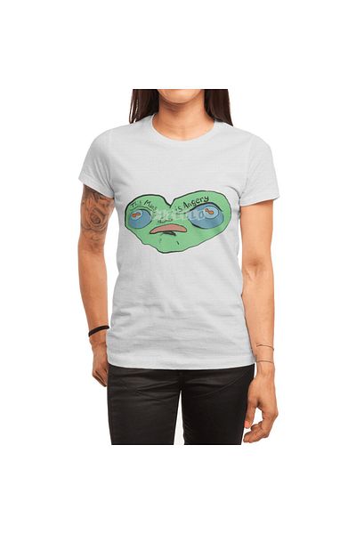 Fizello Λευκό μπλουζάκι Unisex Angeryman