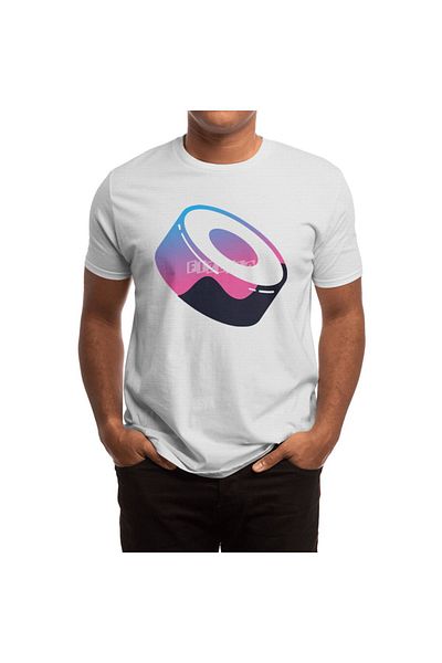 Fizello Tricou alb unisex Sushi Swap