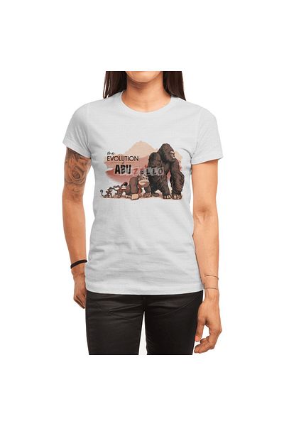 Fizello Abu Evolution - Unisex Λευκό T-Shirt