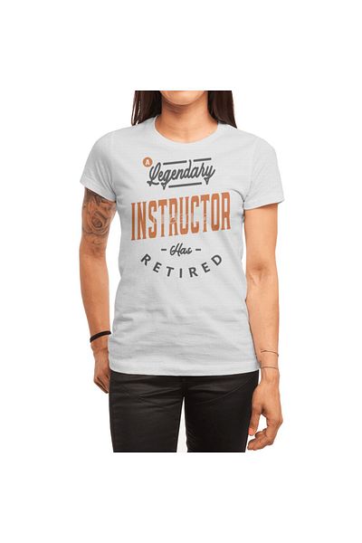 Fizello Tricou alb unisex - Instructor Funny Job Title Profession Birthday Worker