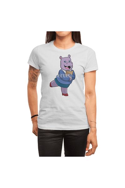 Fizello Μπλουζάκι Hippo - Secretariat Layered White Unisex