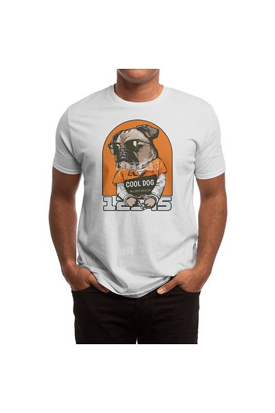 Fizello Λευκό μπλουζάκι Pitbull Power Unisex