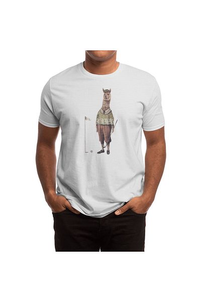 Fizello Λευκό μπλουζάκι Unisex Alpaca Golf Club