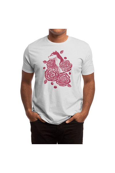 Fizello Λευκό μπλουζάκι Unisex Rosewolf