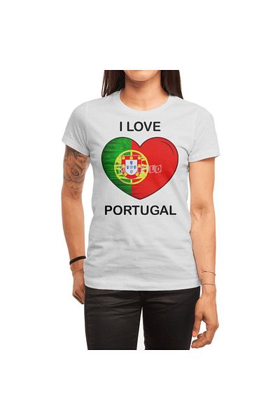 Fizello Tricou alb cu design elegant Portugalia pentru bărbați și femei