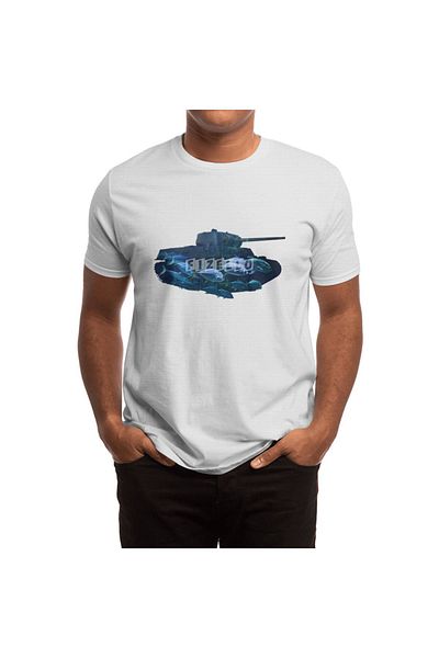 Fizello Tricou alb unisex - Tricou Fish Tank pentru bărbați și femei