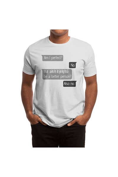Fizello Don't Slide In Perfect - Tricou alb unisex