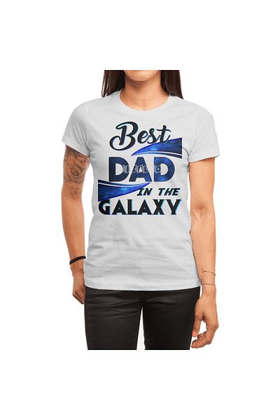 Fizello Tricou unisex alb bun Galaxya - bărbați și femei