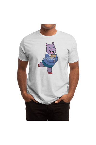 Fizello Μπλουζάκι Hippo - Secretariat Layered White Unisex