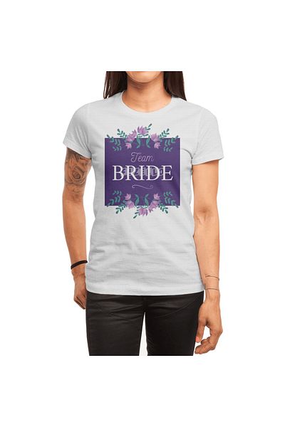 Fizello Tricou alb floral unisex - bărbați și femei