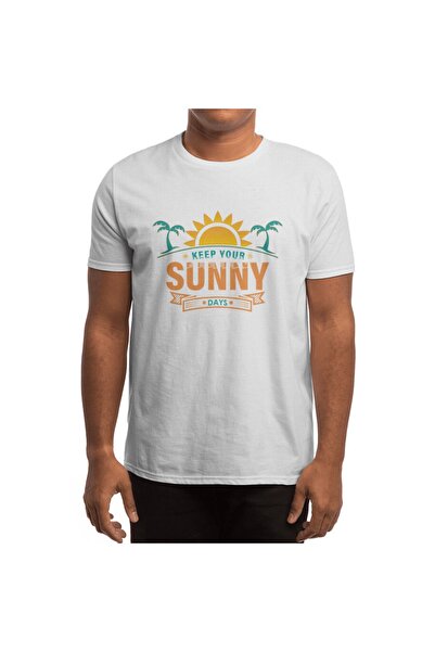 Fizello Унісекс футболка Beyaz - Збережи сонячні дні літнього кохання