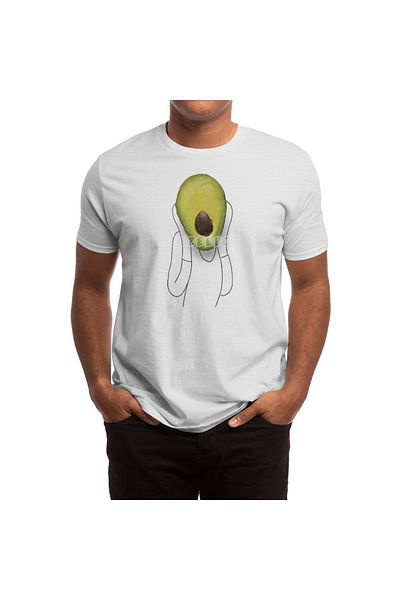 Fizello „Out Of Avocados!” Tricou alb unisex