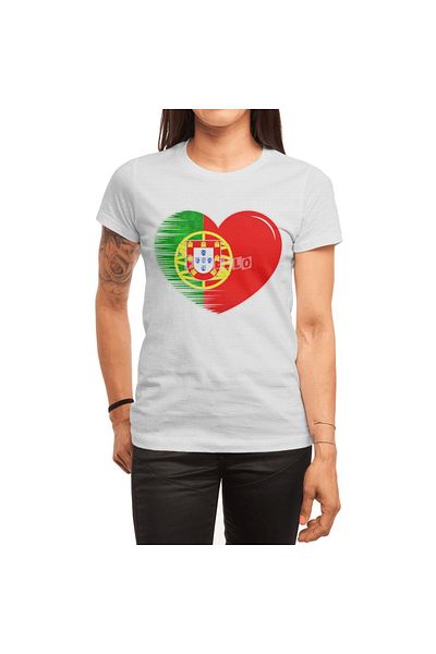 Fizello Men's and Women's White T-Shirt with Stylish Design in Portugal
