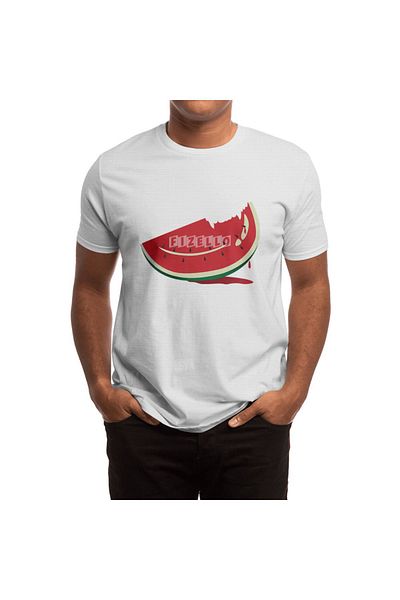 Fizello Λευκό μπλουζάκι Sweet Blood Summer Thirsty Unisex