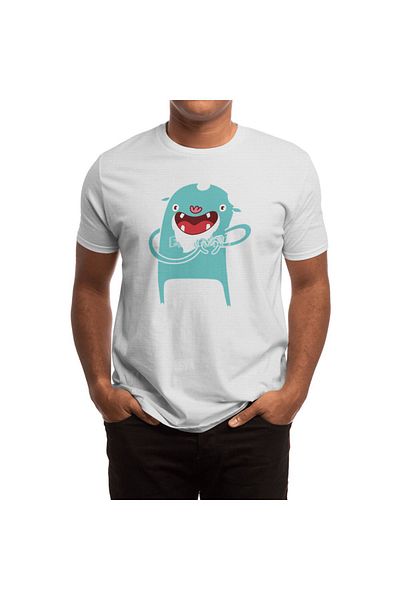 Fizello Ανδρικό και γυναικείο λευκό μπλουζάκι - Hearts You Unisex T-shirt