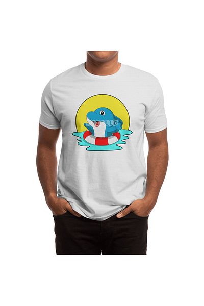 Fizello Tricou sport cu talie înaltă Dolphin - Natación și pentru scopuri