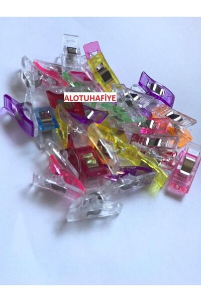 ALOTUHAFİYE Kumaş Mandalı Küçük 10 Adet