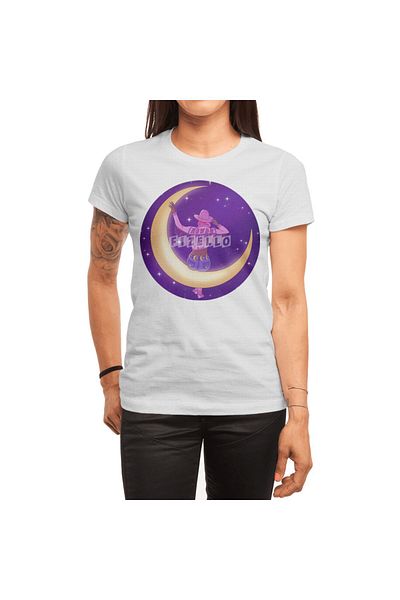 Fizello Ανδρικό και γυναικείο Unisex Λευκό T-Shirt - Howdy