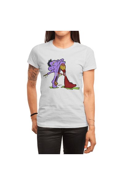 Fizello Tricou alb unisex - Grotesque Alphabet Letter "a", tricou pentru bărbați și femei