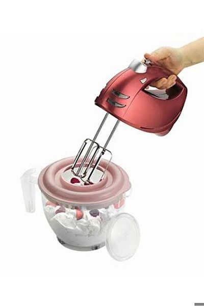 Hane216 Mixer Bowl with Lid - Cake Dough Mixing Whisk Bowl
