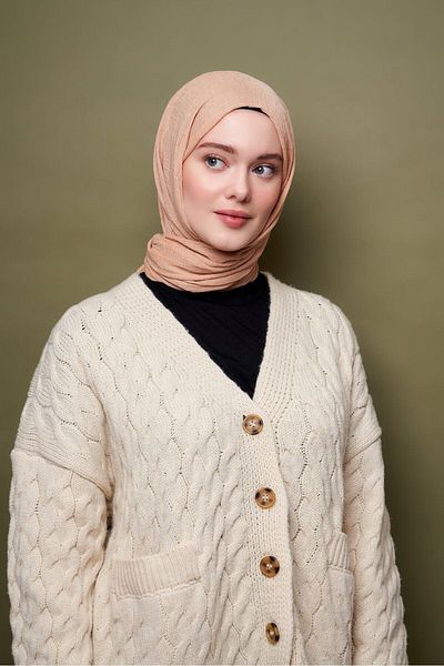 Modakaşmir سلسلة شال من الخيزران - تصميم مريح وأنيق