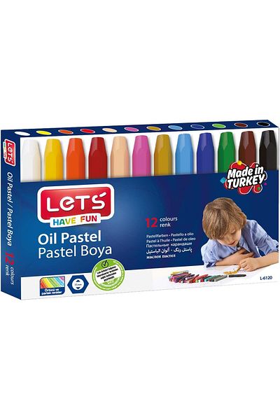 Lets 12 Color Crayons
