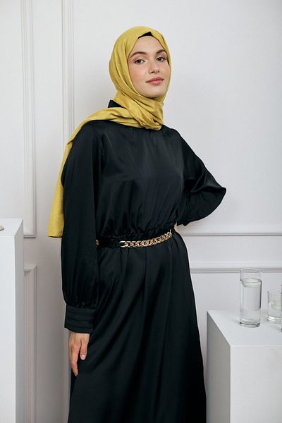 Modakaşmir سلسلة مونوغرام عادي شال الذهب القديم