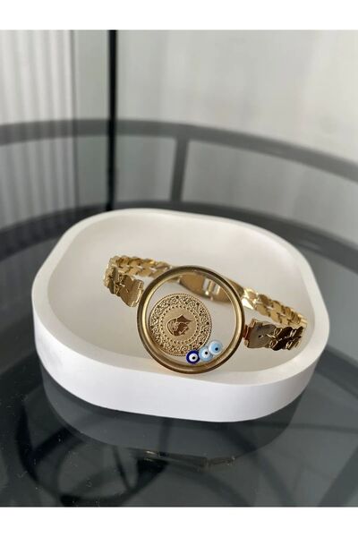 TAMELA Cam Çerçeveli Çeyrekli Kelepçe(çerçevesi açılabilir)