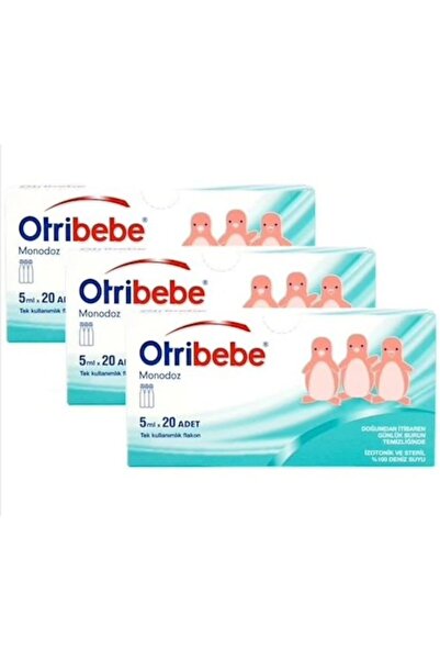 Otribebe Monodoz Deniz Suyu 20 Flakon 3 Kutus Kt:01/2026