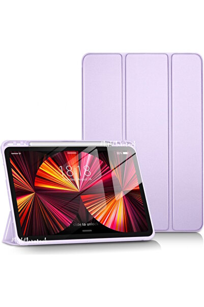 m.tk moveteck İpad Pro 13 2024 Uyumlu Kılıf Akıllı Smart Uyku Modlu Pen Kalem...