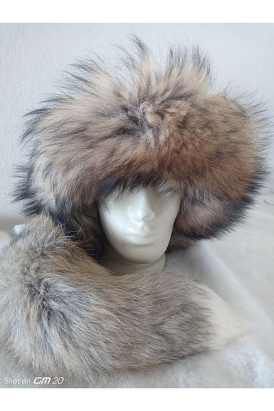 hoaryage Шапка Кипчак Борк Калпак с подвижна опашка