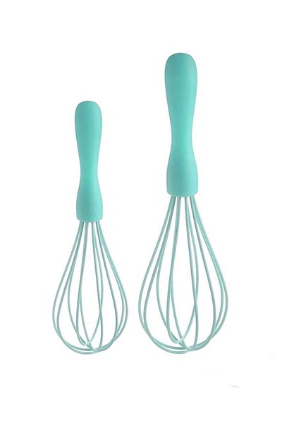 Hane216 Silicone 2-Piece Whisk Set, Whisk