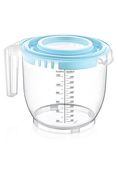 Hane216 Recipient mixer de 2200 ml cu capac