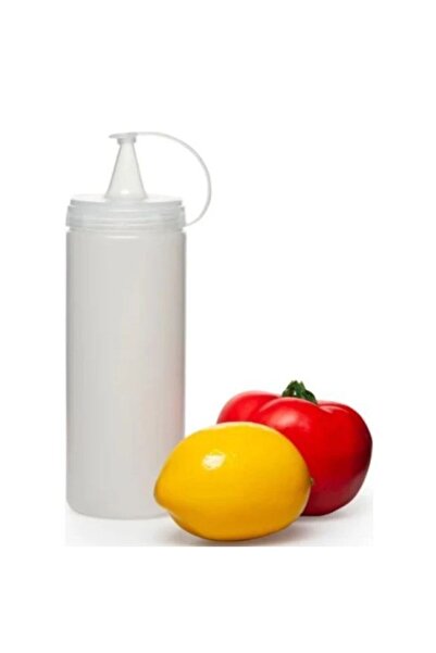 Hane216 2 قطعة ماسترشيف صلصة شفافة، زيت، زجاجة خل 700 مل