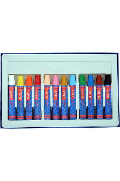 Lets 12 Color Crayons