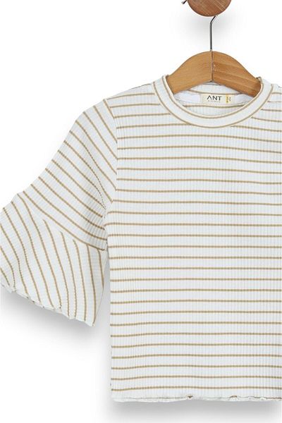 voyyo kids baby Girl's Polyester Wrapped Blouse and Spanish Leg Set