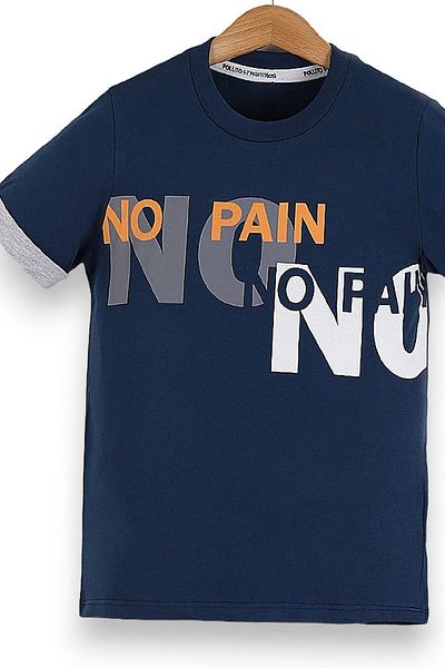 voyyo kids baby BOY 6-10 YEARS OLD MICKEY NO PANIC PRINTED SHORTS T-SHIRT BOTTOM TOP SET