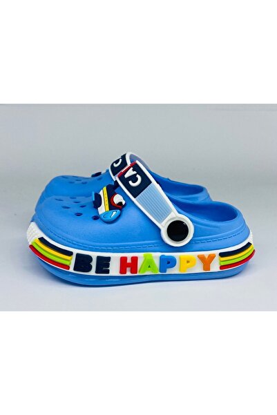 Calx Uçak Figürlü Okul Öncesi Kreş Ev Okul Havuz Bahçe Çocuk Kaymaz Taban Eva Sandalet Terlik