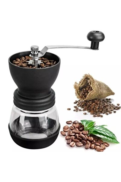 Grossberg Coffee V60 Dripper Cam Sürahi Değirmen Set