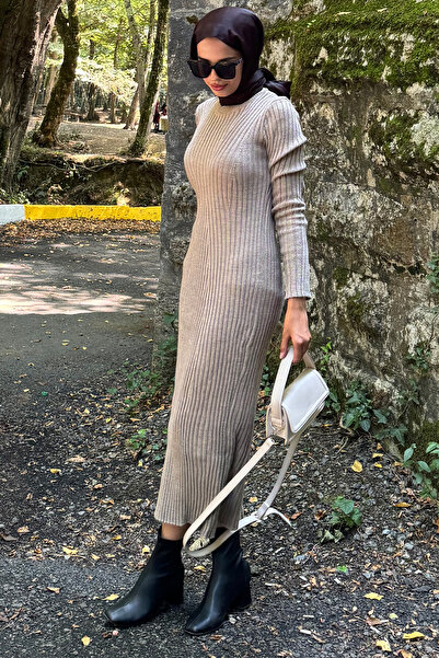 QLAY κοτλέ Γυναικείο πλεκτό φόρεμα