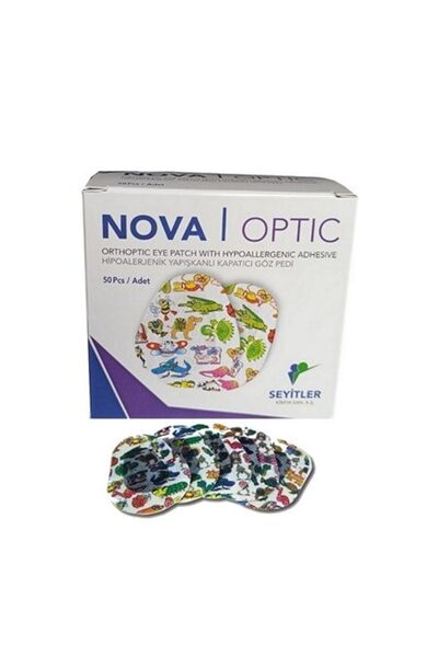 Novaped Göz Kapama Bandı Yapışkanlı Nova Ped Çocuk 50 Lik Kutu