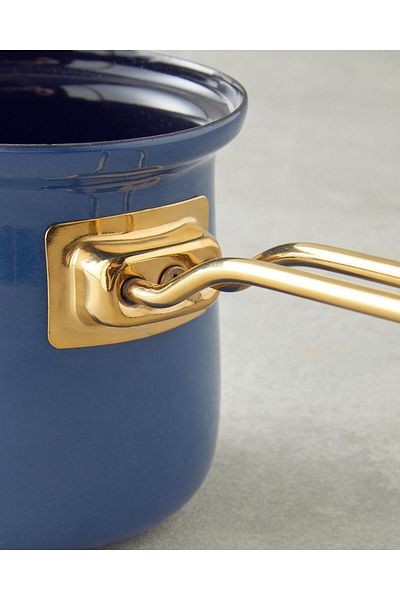 English Home Isidora Enameled Blue Coffee Pot - 500 ml