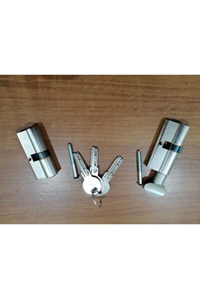 Kale Kilit Ortak Anahtarlı 2'li Set Saten Barel Kale 264 ( 1 Takım)