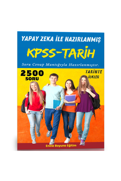 Enine Boyuna Eğitim تاريخ KPSS مع الذكاء الاصطناعي (المنهج الدراسي الحالي)