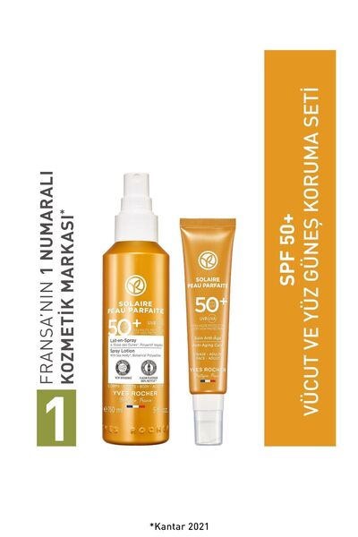 Yves Rocher CİLDİ GÜN BOYU GÜNEŞ IŞINLARINDAN KORUYAN SPF50+GÜNEŞ SETİ DEMB.513