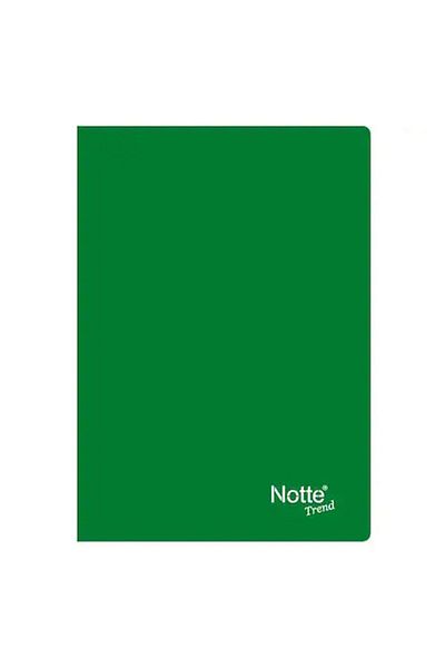 Notte Caiet A4 Trend 80 de coli din plastic cu linii și cusături - 10-357