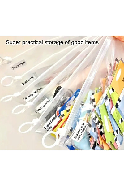 ÇET PACK 5 ADET FERMUARLI BUZLU KOZMETİK AMBALAJI TEKSTİL POŞETİ KALEMLİK 23X14