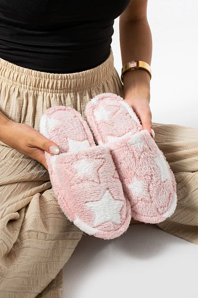 İlkem Home Slippers Dowry Gift Washable Bag and Bridal Slippers