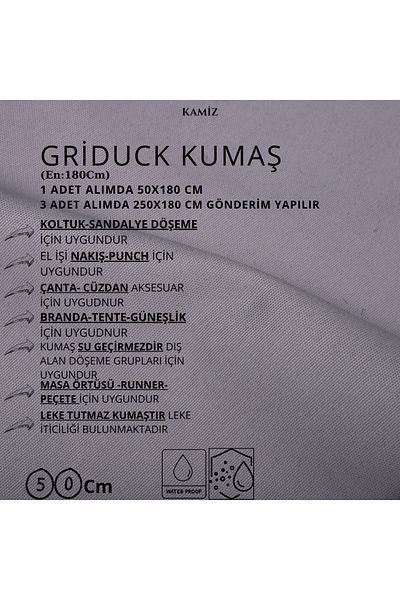 KAMİZ قماش البط المسطح - قماش اللكمة والحقائب - مفرش المائدة