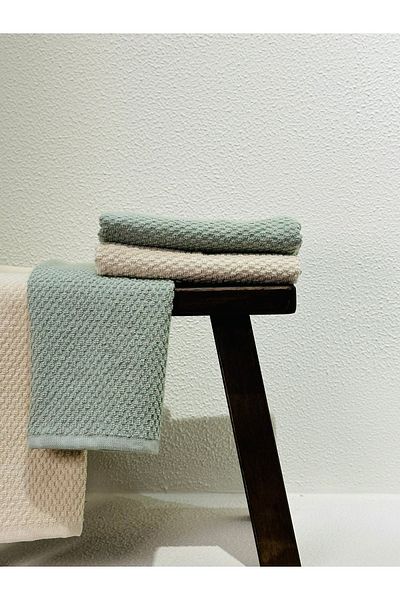 Plume Ceramic Home Plumehome 2-Piece Towel Set - 30X50 Guest and Kitchen Hand Face Bathroom Dowry Gift Towel